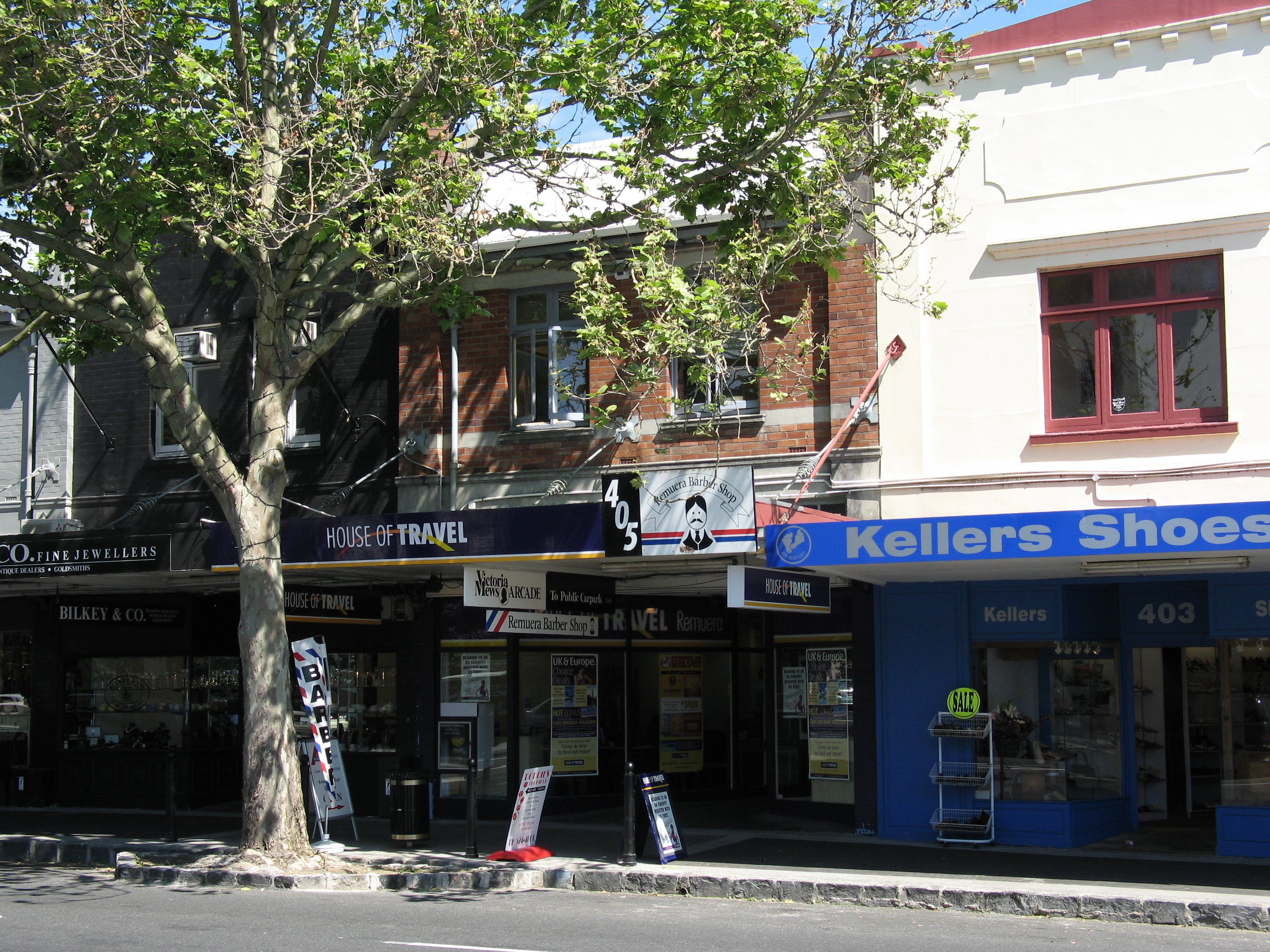 Remuera jewellers store