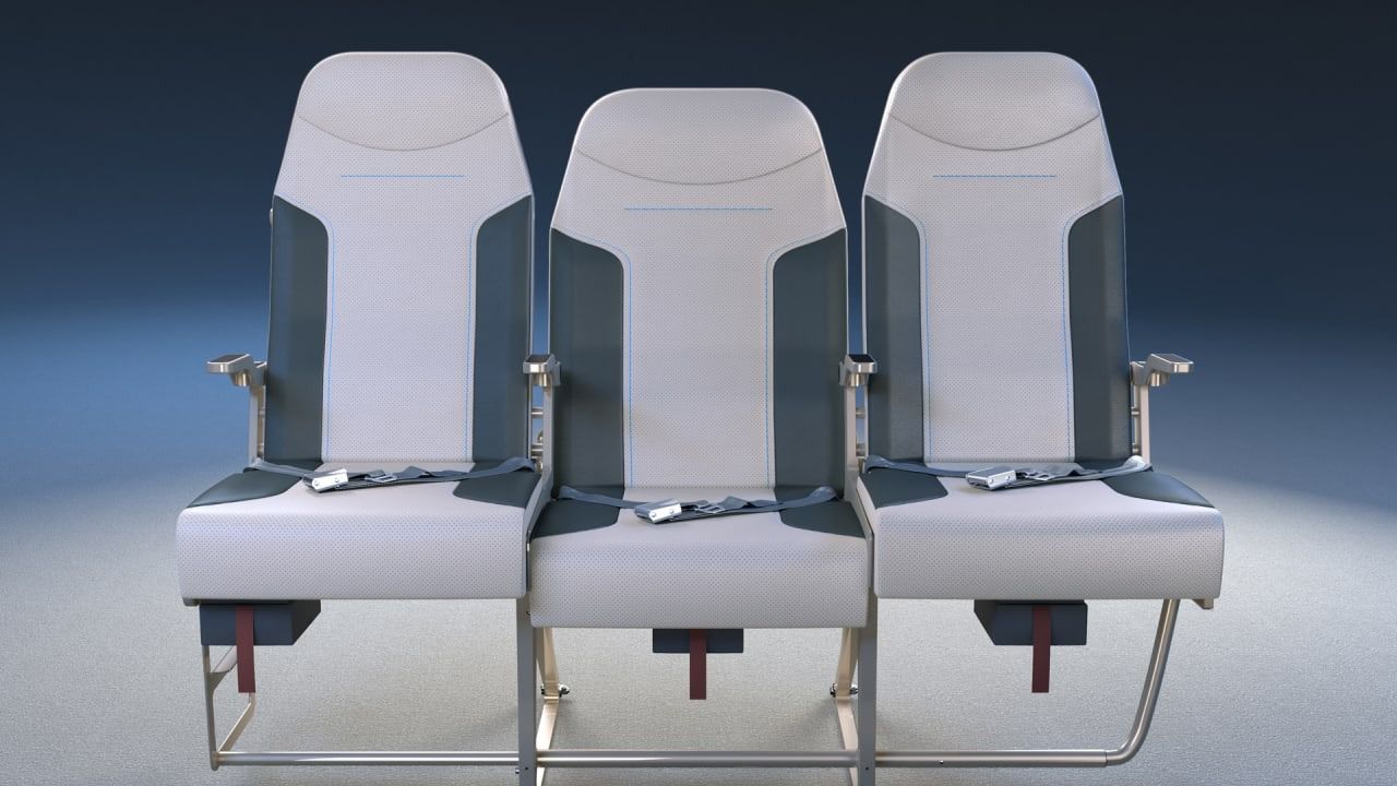 A Genius Design for Airplane Seats as Comfy as Aeron Chairs