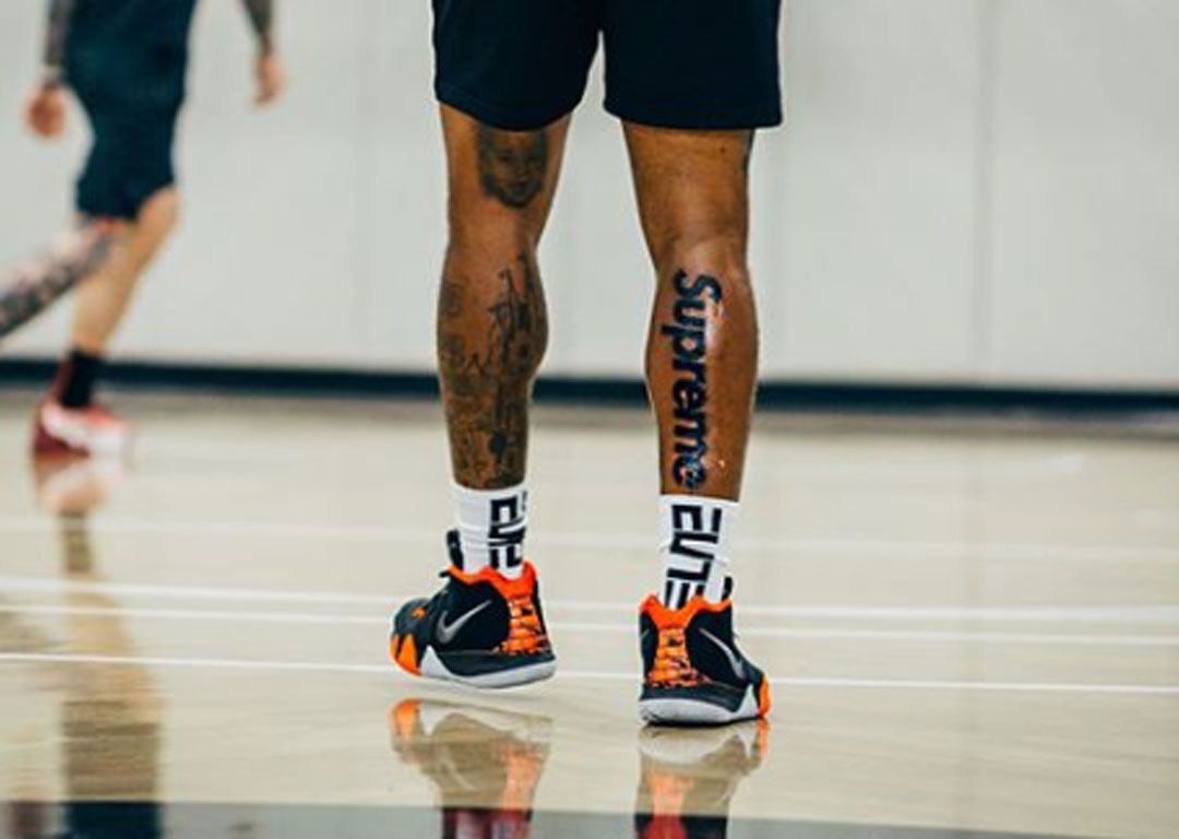 J.R. Smith says the NBA will fine him by the game for displaying his Supreme  logo tattoo - Article - Bardown
