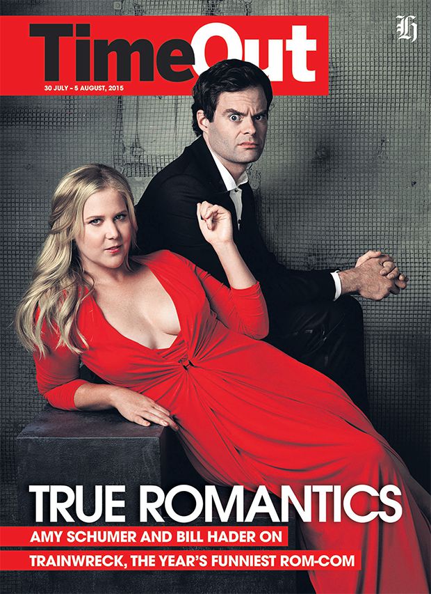 TRAINWRECK 2015 Original Double Sided Movie Poster Amy Schumer Bill Hader