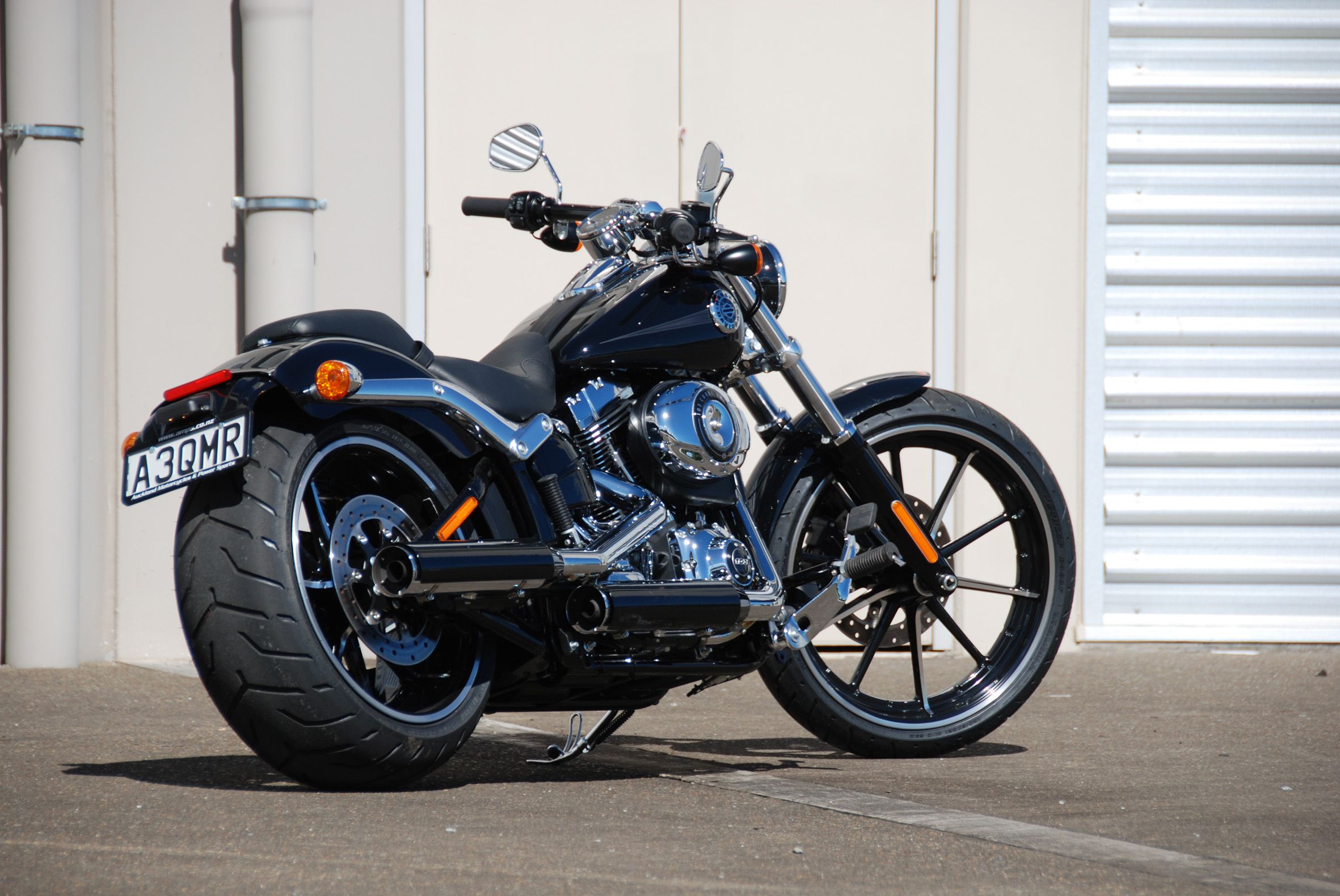 Harley Davidson Breakout Long And Lean Mean Hog Nz Herald