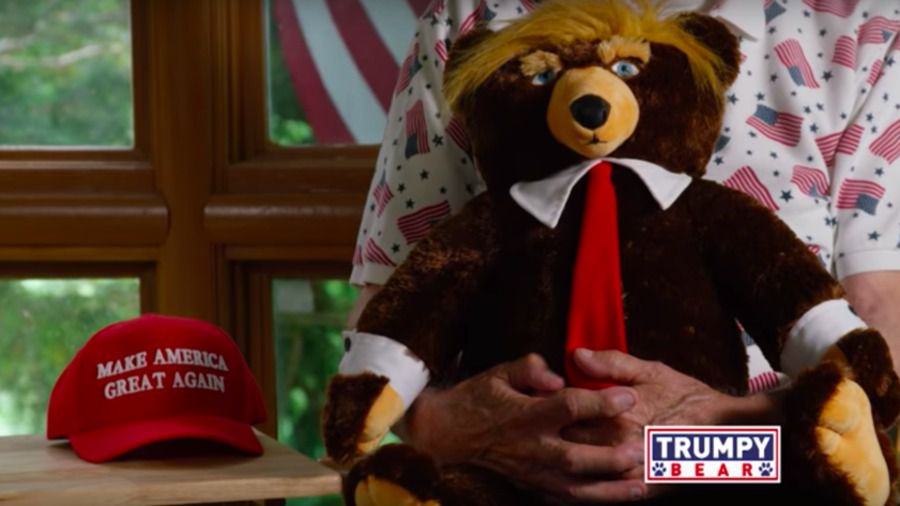 USA Donald Trump Teddy Bear Make The American Great Again 24/" Doll