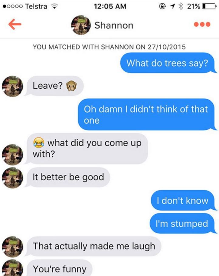 People share the hilarious openers they have received on Tinder - NZ Herald
