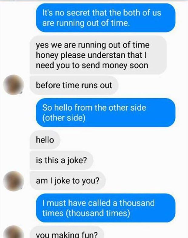 Guy Trolls Facebook Scammer With Adele Lyrics Until They Go Crazy