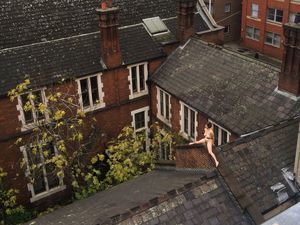 Confusion as naked woman spotted on roof of Toynbee Studios, The  Independent