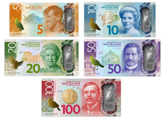 The Colour Of Money New Zealand S New Brighter Bank Notes Nz Herald