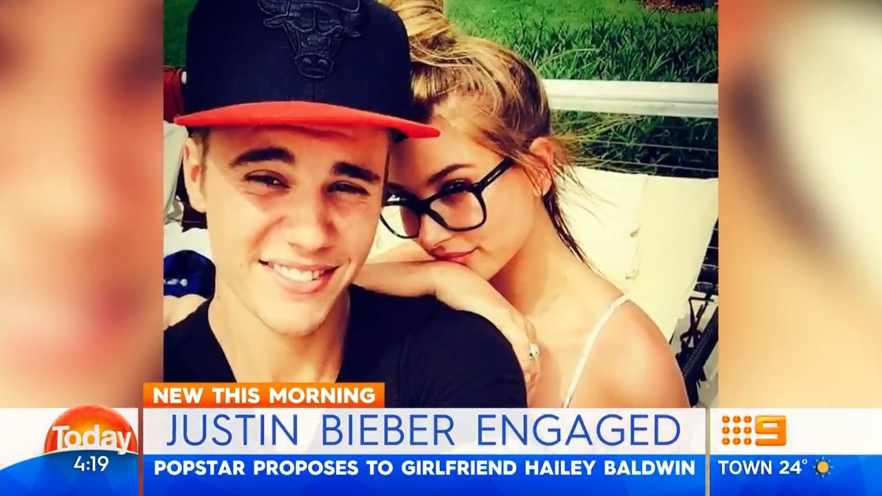 Justin Bieber and Hailey Baldwin get engaged