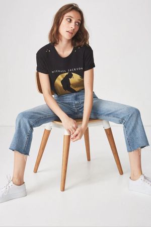 Mango michael shop jackson t shirt