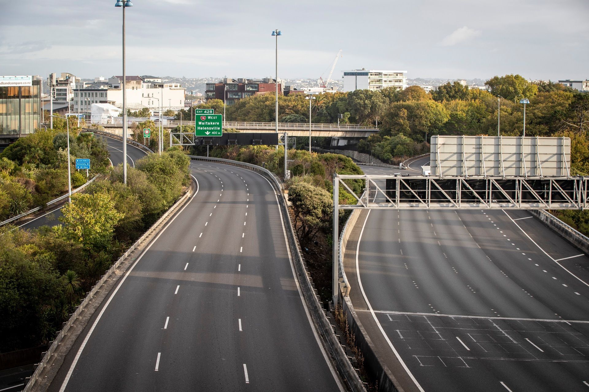 Auckland Motorway Exits Map Covid 19 Coronavirus: Auckland Traffic - Distance Travelled On Motorway  Network Slumps - Nz Herald