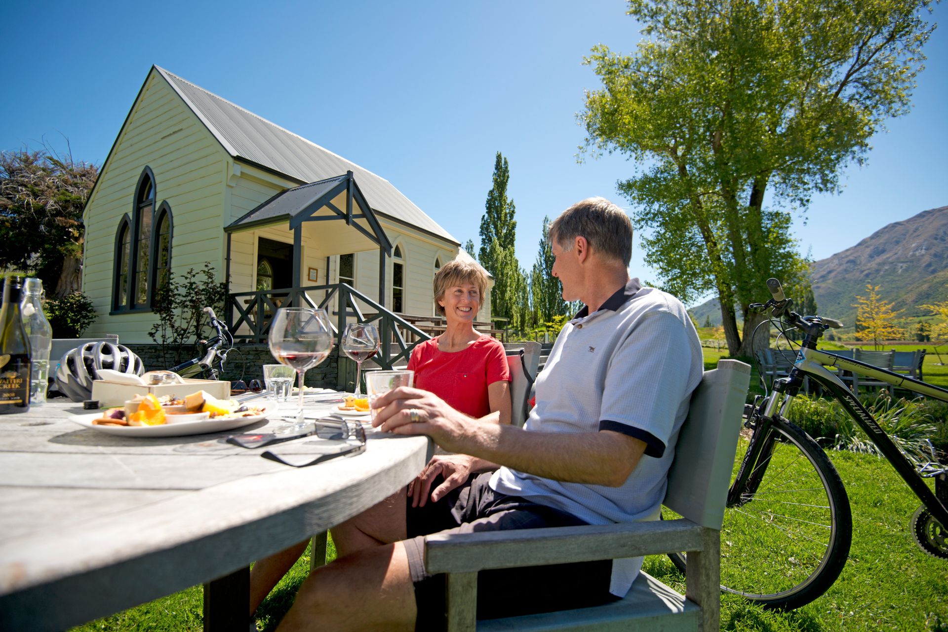 GO NZ Gibbston River Wine Trail in Central Otago is thirsty work