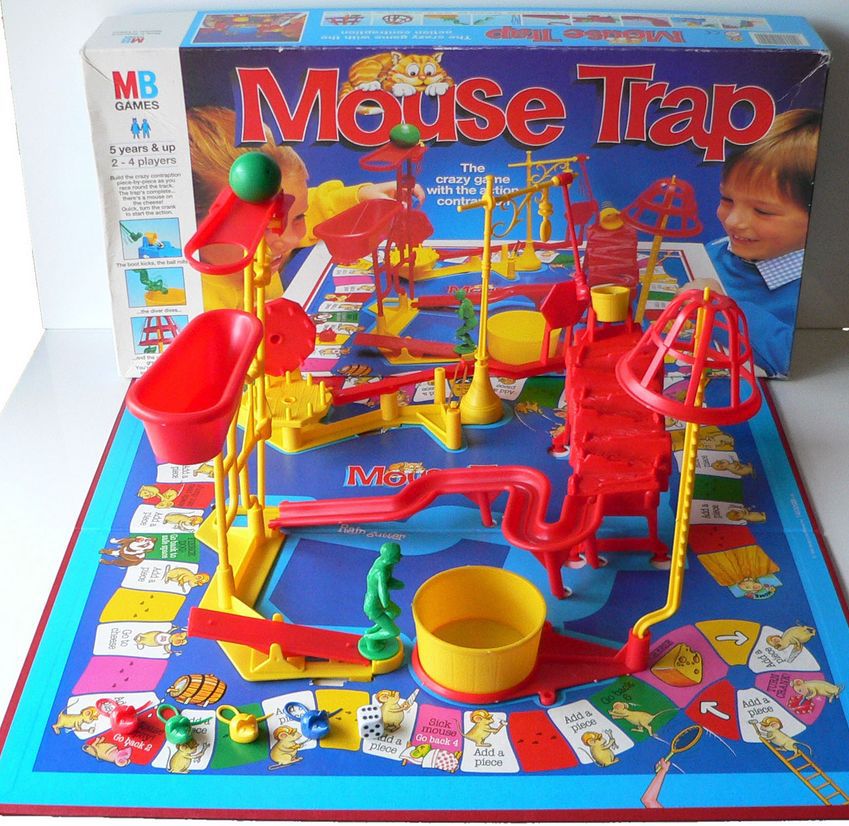 1960's Mouse Trap Game 