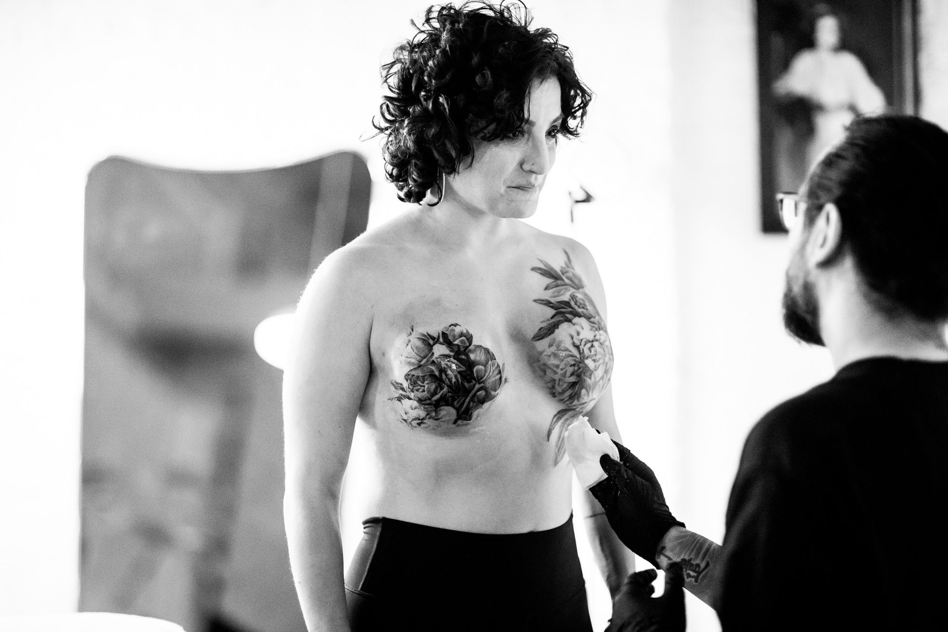Breast cancer survivor Helene Ravlich's mastectomy tattoo: 'It's a  celebration of being alive' - NZ Herald