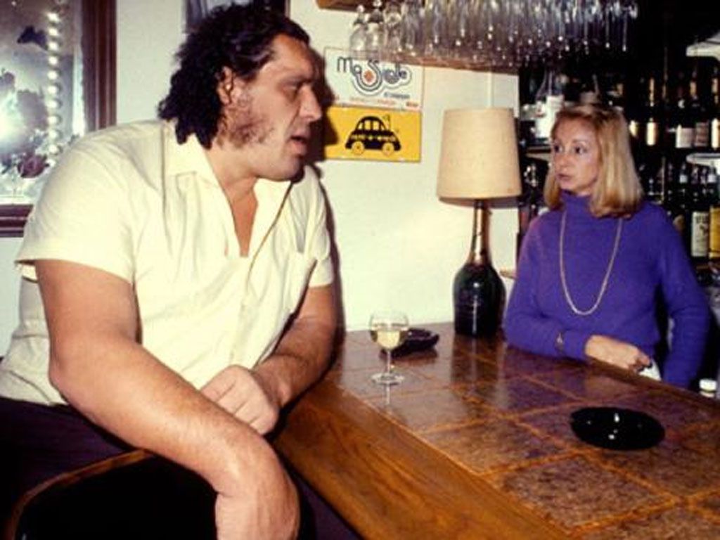 andre the giant and arnold schwarzenegger