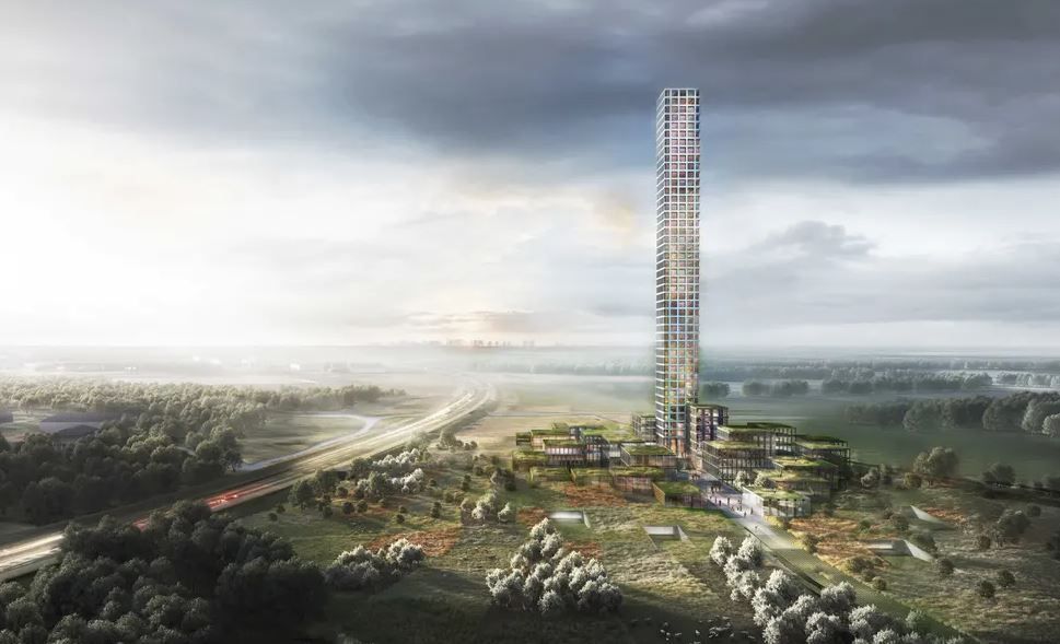 brud Forskelsbehandling baggrund Eye of Sauron': Denmark plans tall skyscraper in town of 7000 - NZ Herald