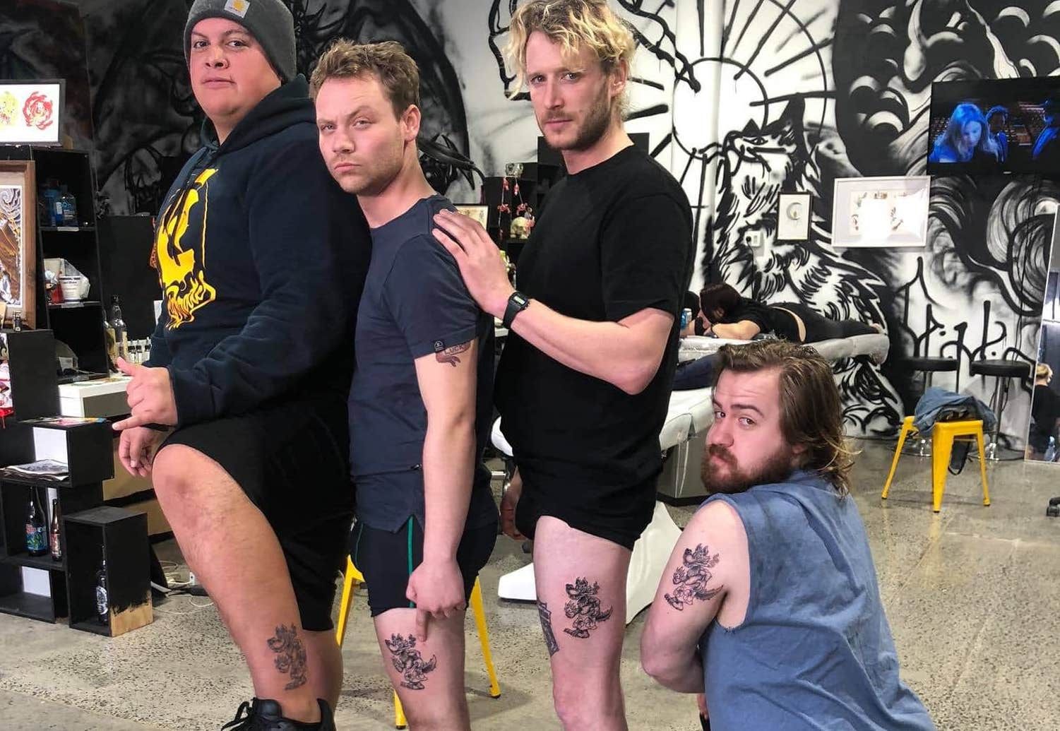 Lord of the Rings Cast Shows Off Matching Tattoos