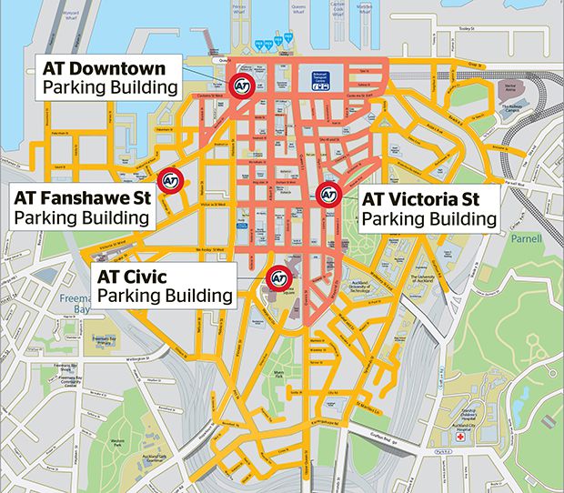 Auckland city parking rates hike Eight hour workday could cost